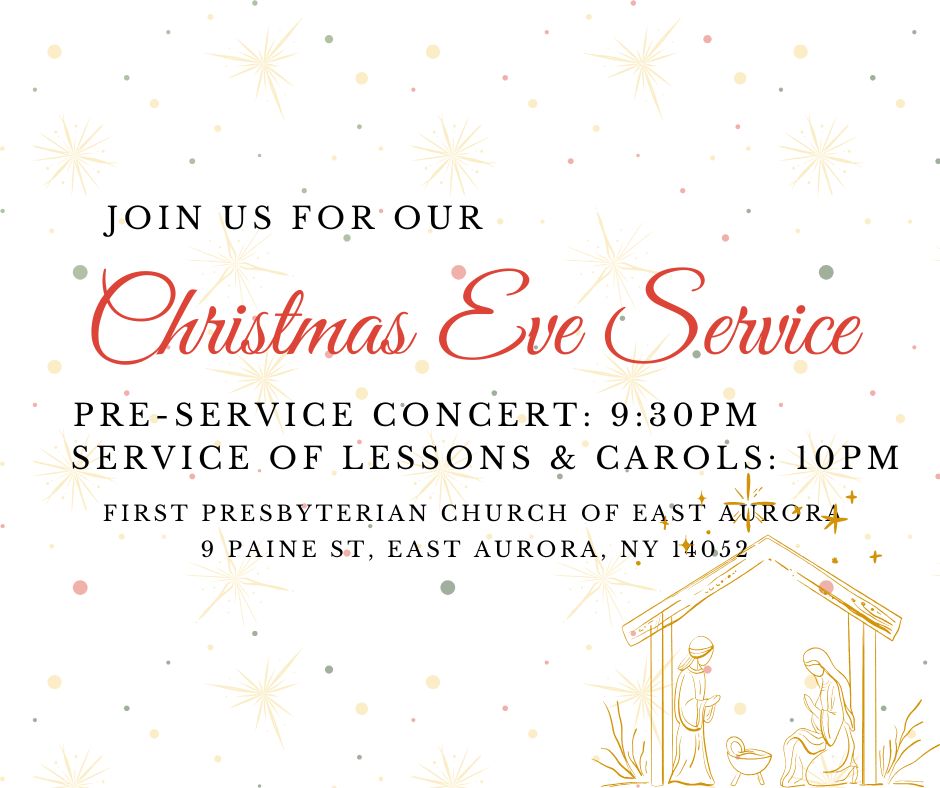 Christmas Eve Evening Concert & Service Image